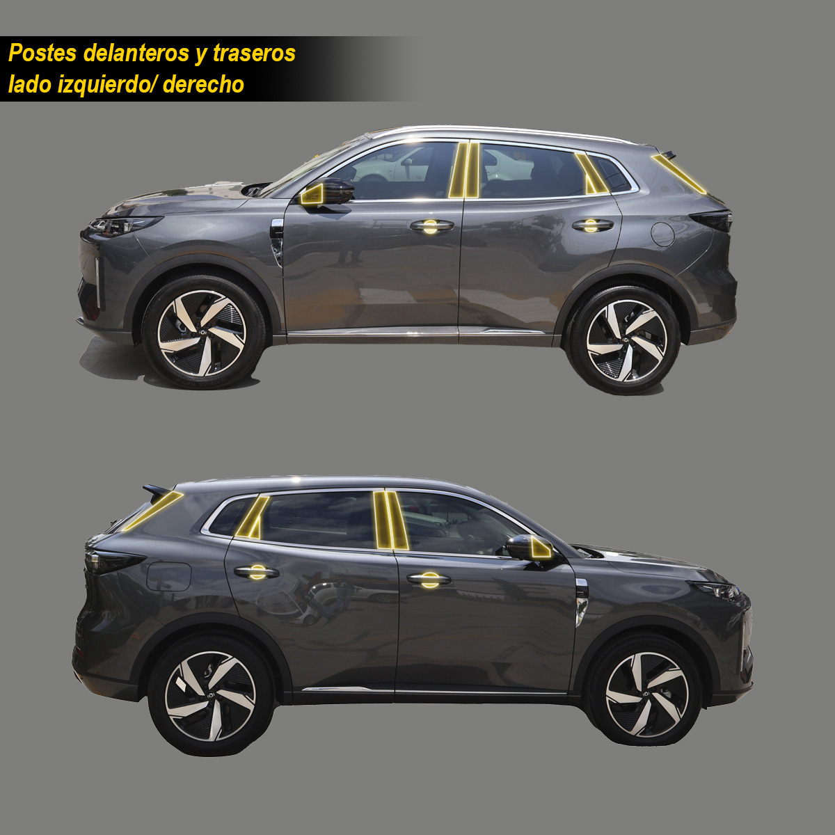 Foto 4 pulgar | Protectores Ppf Para Postes Y Manijas Changan Cs55 Plus 2025