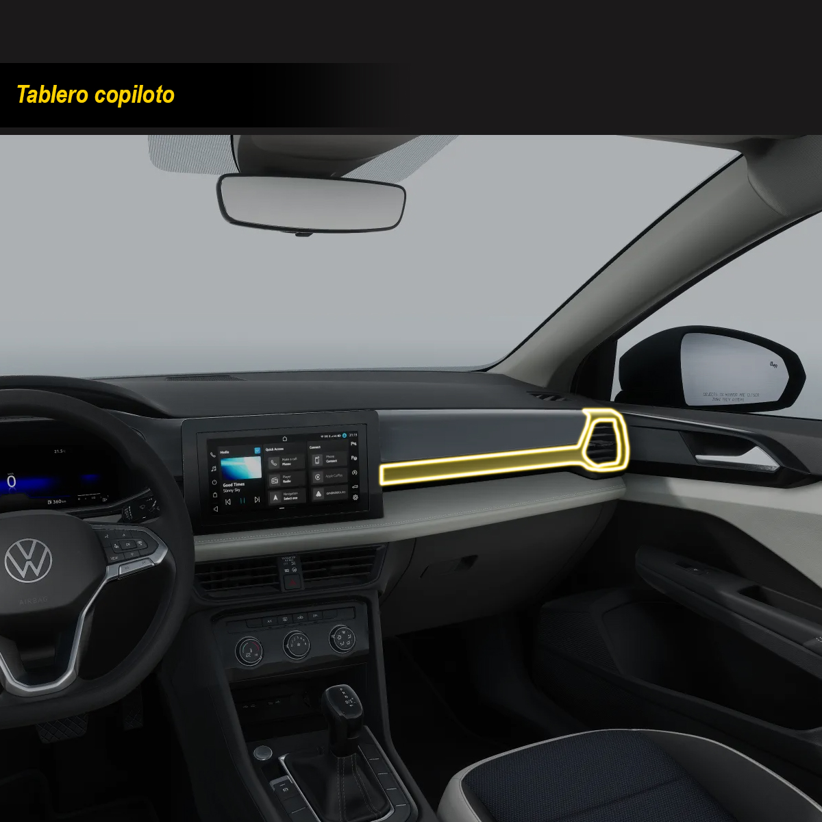Foto 3 pulgar | Protectores Ppf Para Interior De Vw Taos Trendline 2025