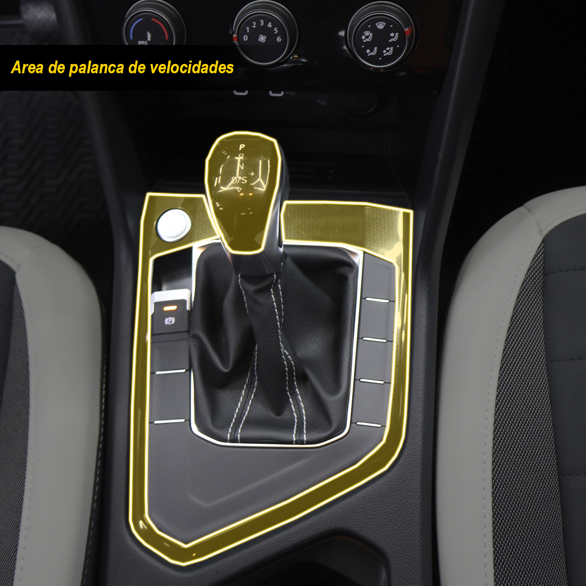 Foto 8 pulgar | Protectores Ppf Para Interior De Vw Taos Trendline 2025