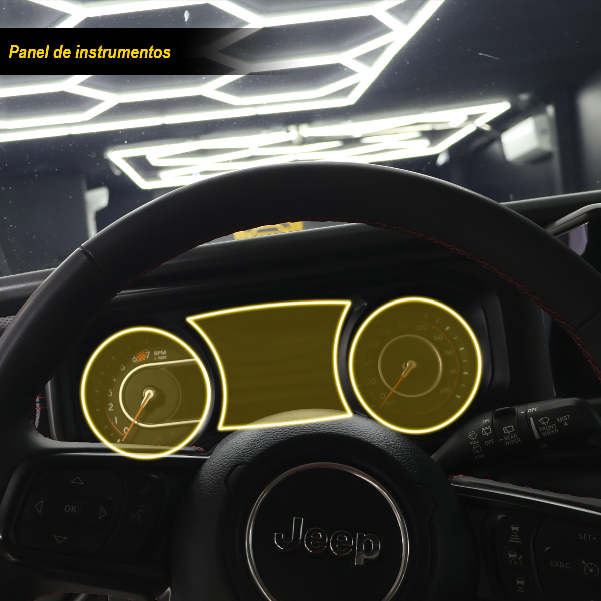 Foto 4 pulgar | Protectores Ppf Para Interiores De Jeep Wrangler 2024