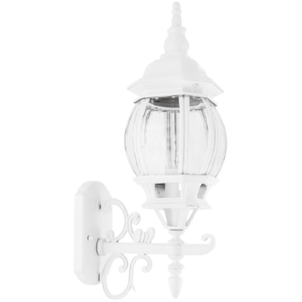 Lámpara Arbotante Siena la Luz de Victoria Ftl-7355-b color Blanco