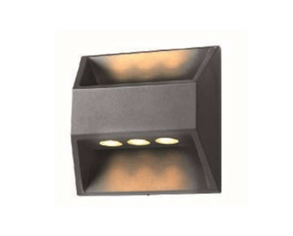 Lámpara Arbotante Philco 7 51305 la Luz de Victoria color Negro