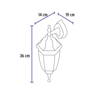 Foto 3 | Arbotante Farol Suspendido de Led Volteck de 340 Lm
