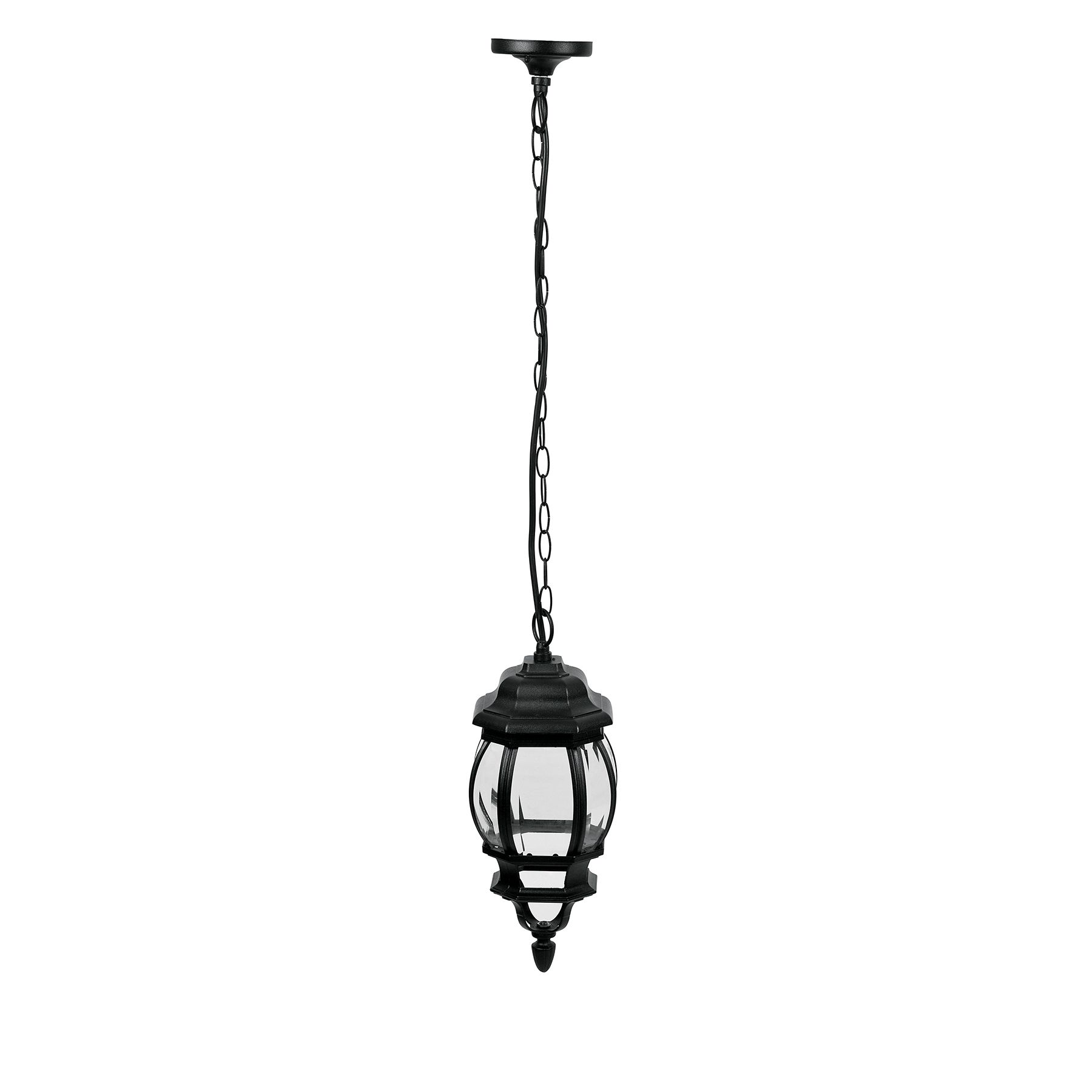 Colgante Farol Volteck 1xe26 color Negro