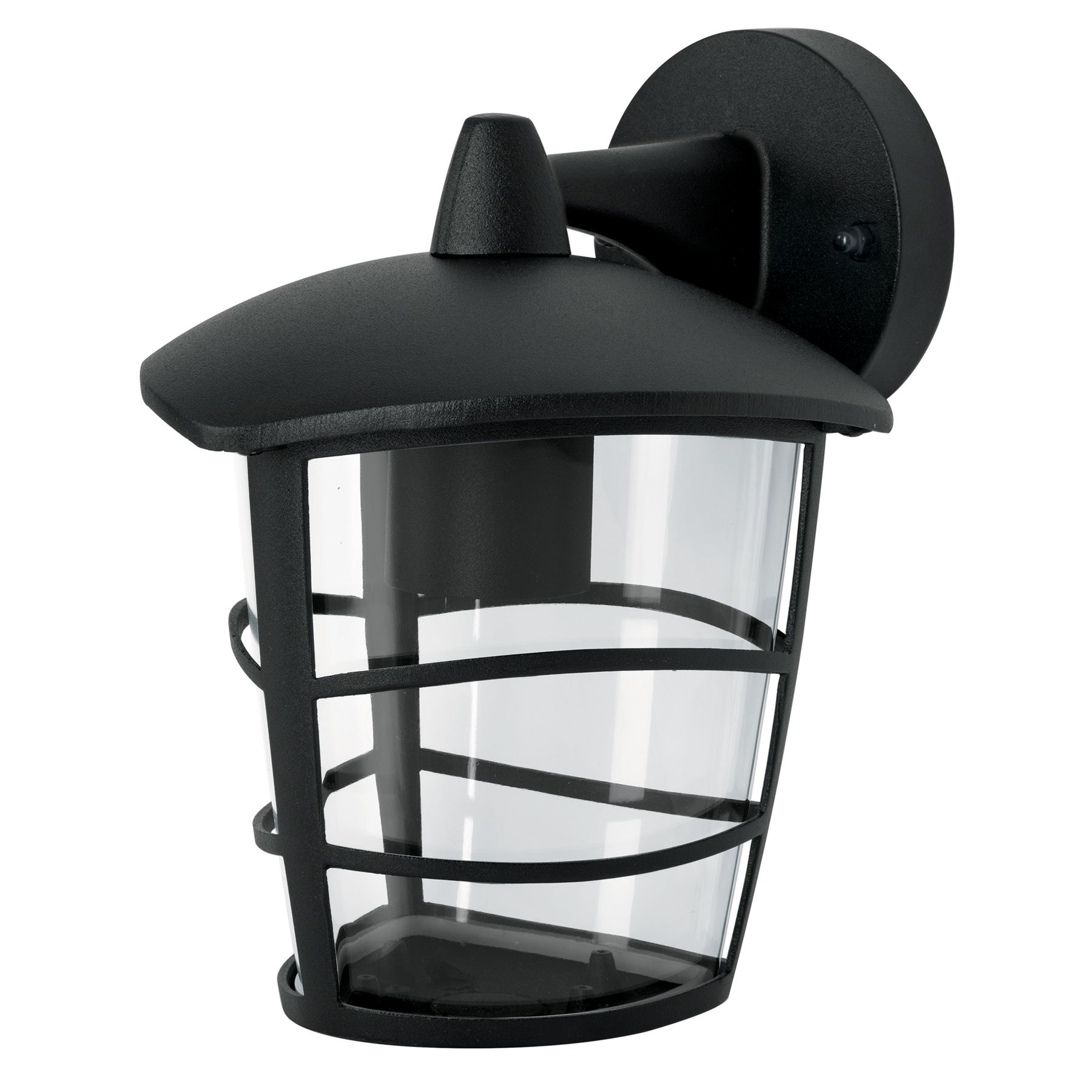 Arbotante Farol Susp con Diseño Moderno Volteck color Negro