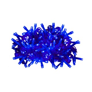 Foto 1 | Tira Decorativa 60 Focos Luz Led Azul con 8 Funciones