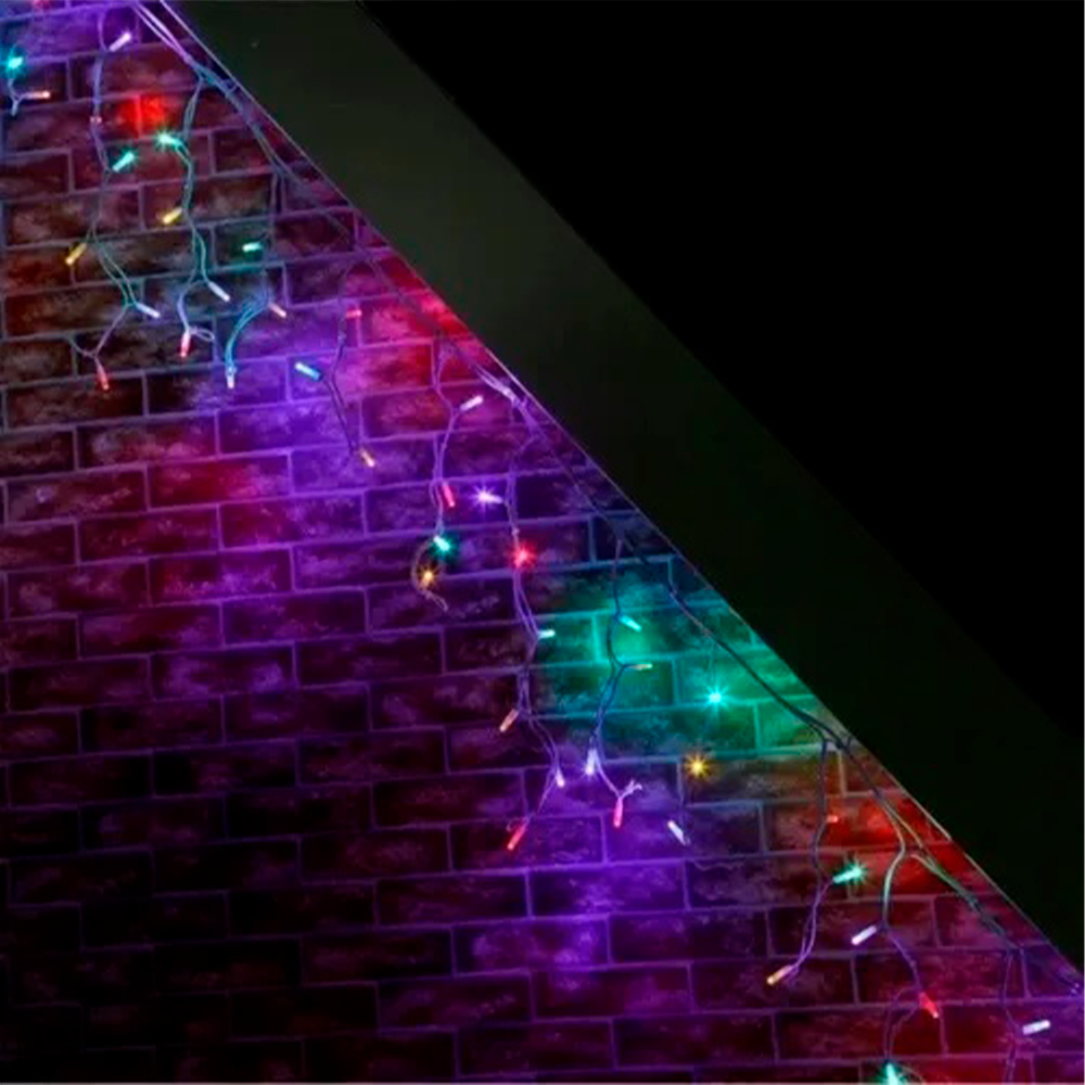 Foto 2 | Cascada de Luz Led Multicolor con 400 Focos y 8 Funciones