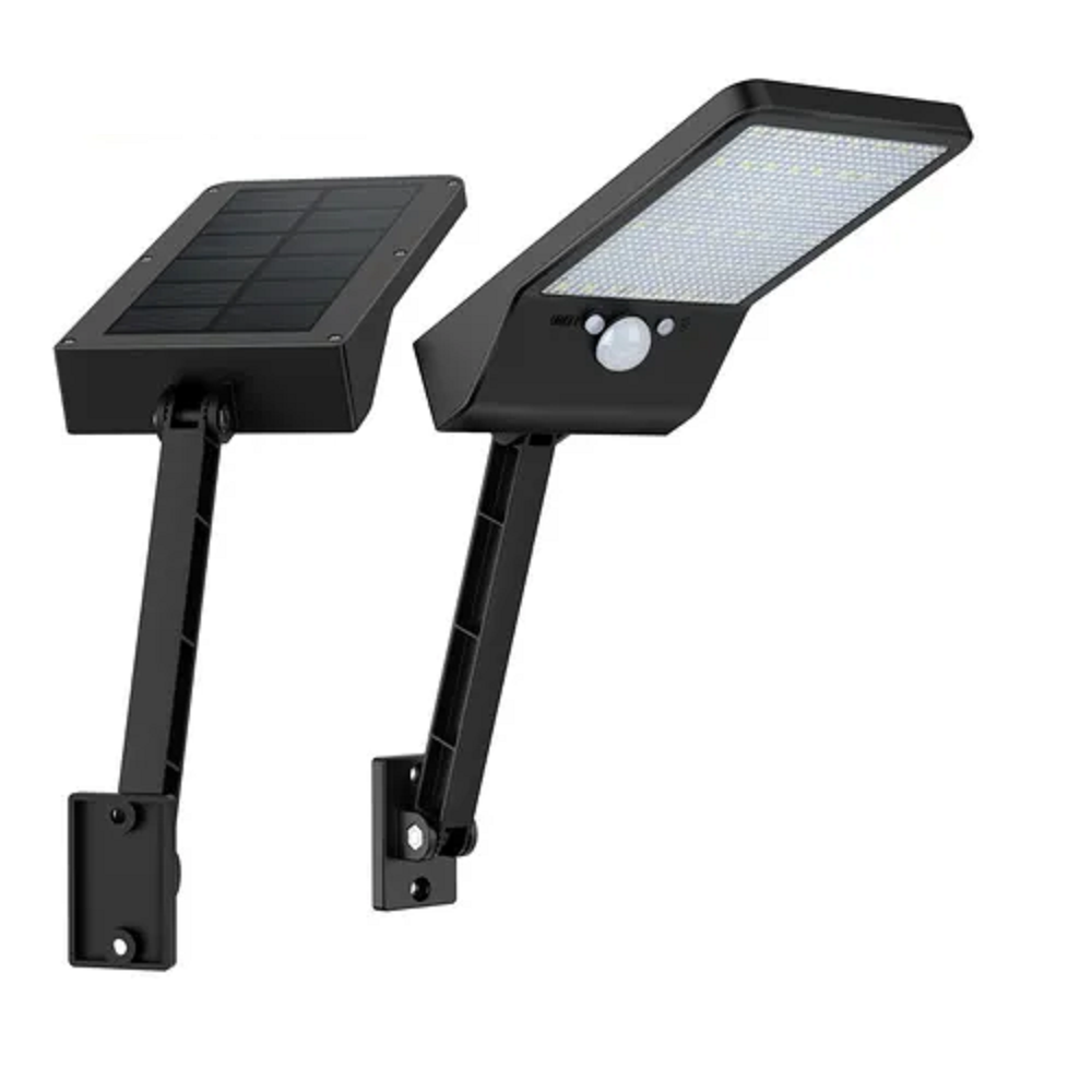 Lámparas Solares Luz Led Malubero 48led color Negro para Exterior Remoto