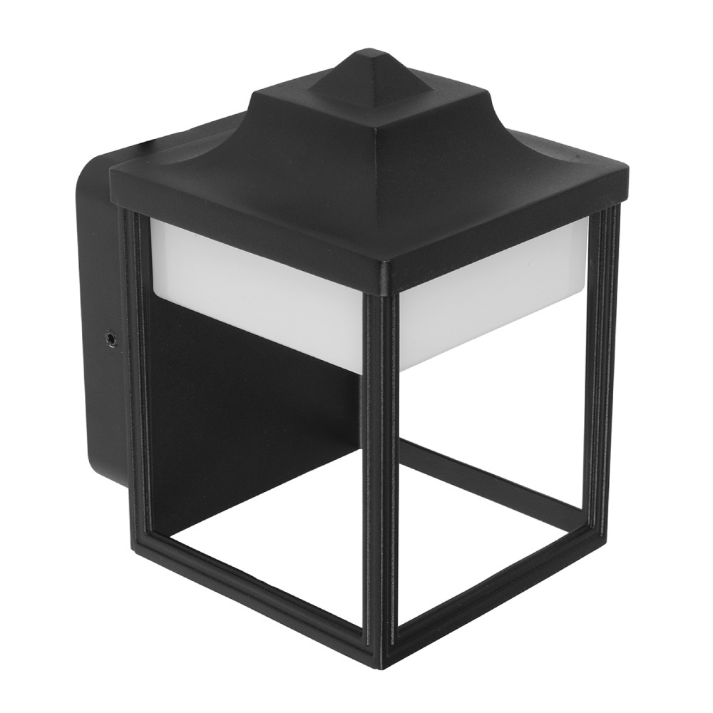 Foto 2 pulgar | Farol de Exterior Led Tecnolite color Negro para Sobreponer de 9 W con Luz Suave Cálida