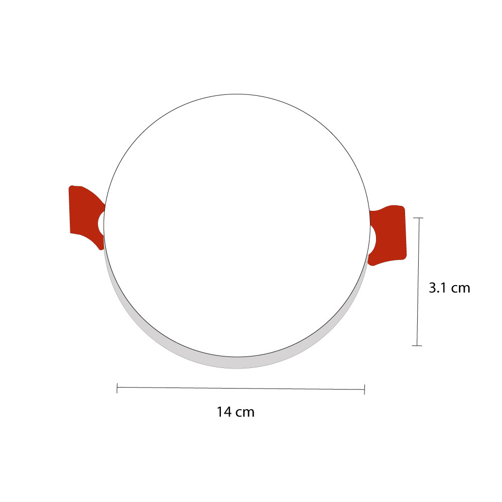 Foto 4 pulgar | Plafón para Techo Mil Luces Albi Ii 18w Luz Cálida