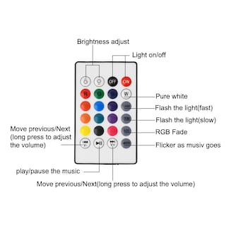 Foto 2 | Foco Bocina Led Rgb color Blanco