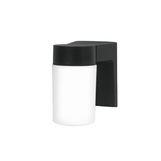 Foto 1 | Lámpara Arbotante Malubero Tipo Vaso Blanco con Negro