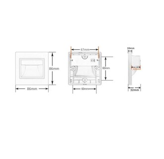 Foto 2 | Lámpara Led para Pared Malubero de 1.5 W