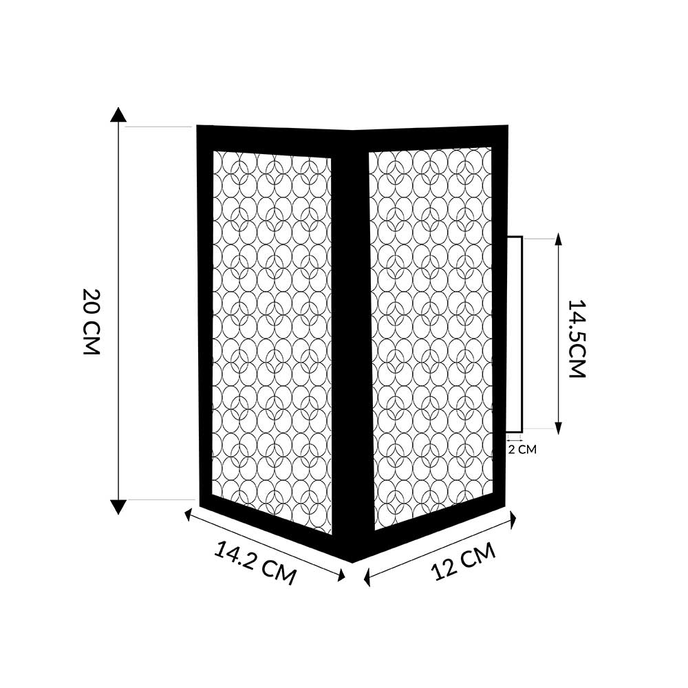 Foto 5 | Lámpara arbotante Mil Luces color Marrón para pared Alessia