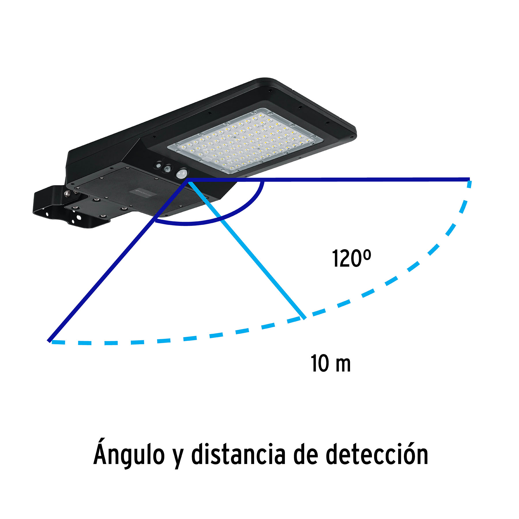 Foto 3 pulgar | Luminario Suburbano Truper Led 40 W C/panel Solar Y Control Remoto