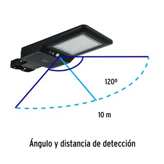Foto 2 | Luminario Suburbano Truper Led 40 W C/panel Solar Y Control Remoto