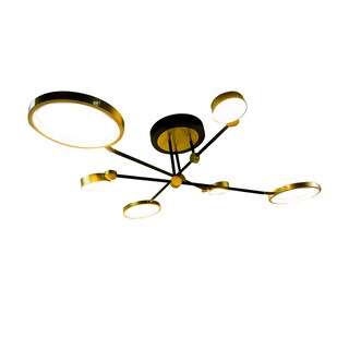 Foto 2 | Lámpara Semicolgante Mil Luces SPN-STELLARIUM-006 color Dorado 50w