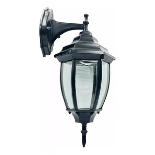 Foto 2 | Farol Decorativo Eo Safe Imports ESI-4595 color Negro Tipo Español Exterior Luminario para Pared