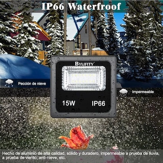 Foto 2 | Reflector Led Rgb Luces Led de Colores Exterior Eo Safe Imports Esi-6891 color Negro