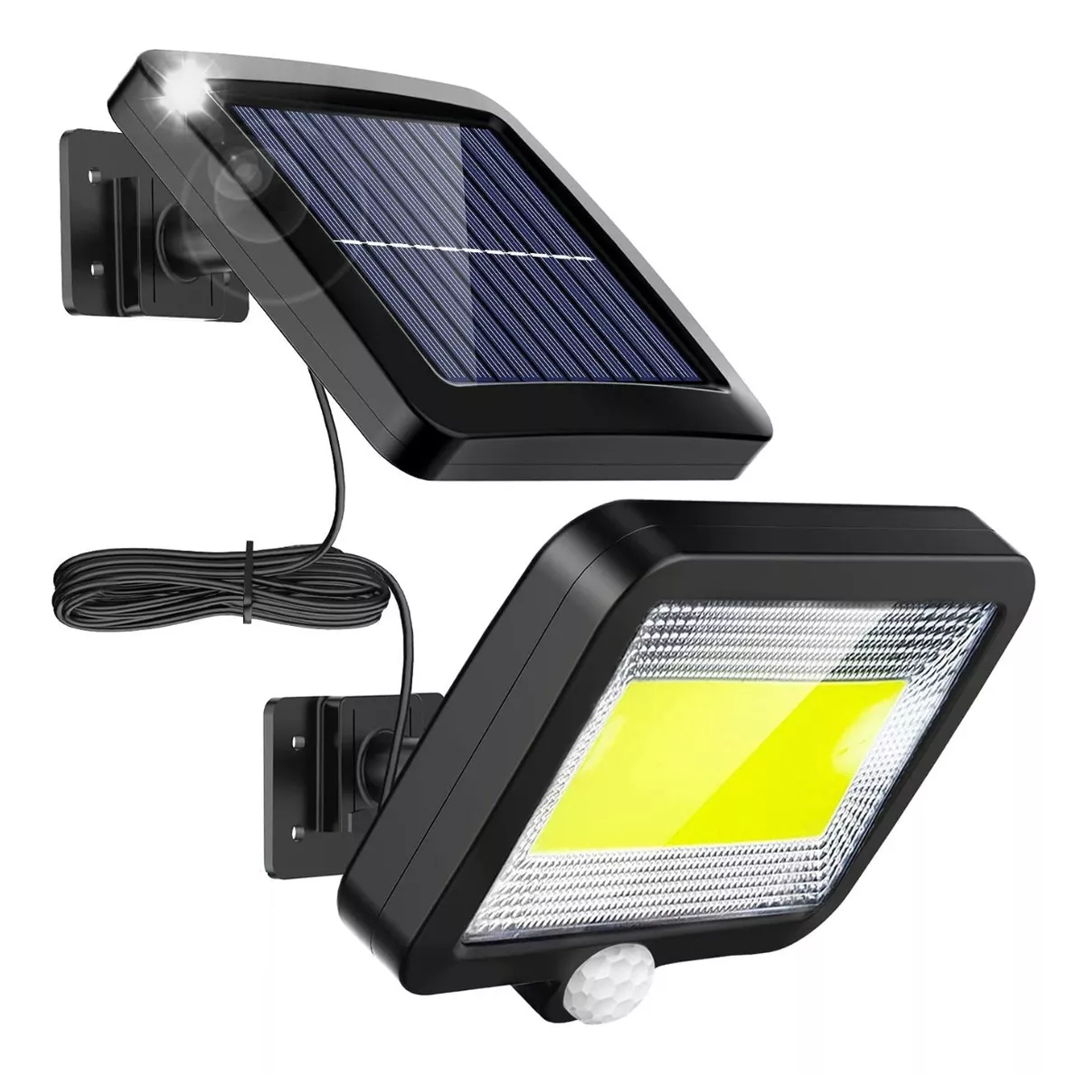 Foto 2 pulgar | Lámpara Solar Exterior Luz Impermeable Led Eo Safe Imports Esi-6900 color Negro