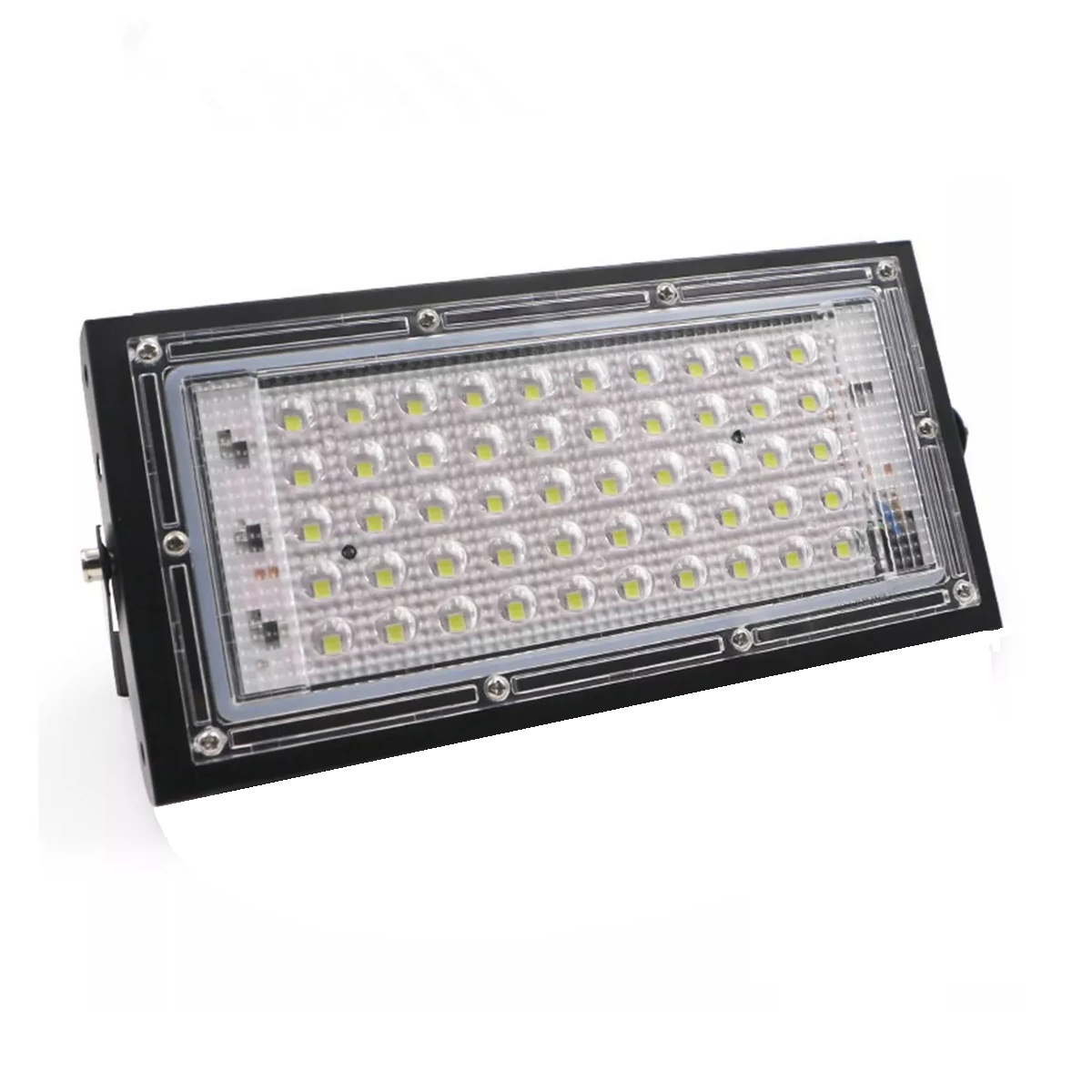 Foto 2 pulgar | Reflector Led  Luz Blanca Exterior Eo Safe Imports Esi-6896  color Negro 5 Piezas