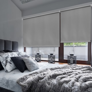Foto 3 | Persiana Enrollable Stor Planet Blackout color Gris 120X180cm