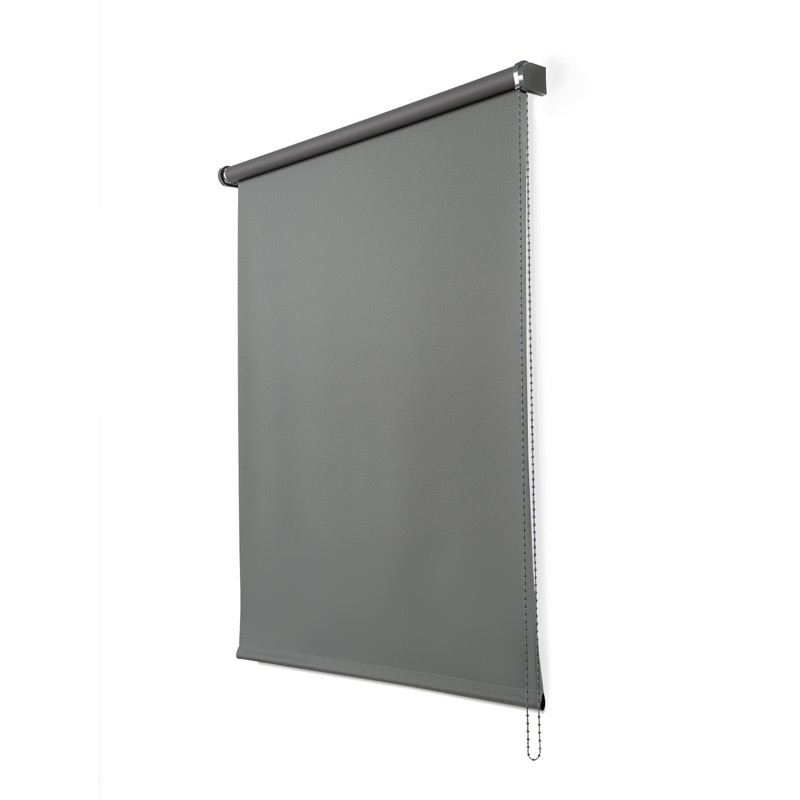 Foto 5 pulgar | Persiana Enrollable Blackout Roll-up Grafito 140cm x 180cm