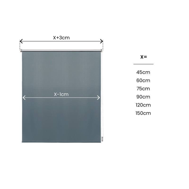 Foto 9 pulgar | Persiana Enrollable Stor Planet Blackout Easyfix Plateado 150 cm x 180 cm