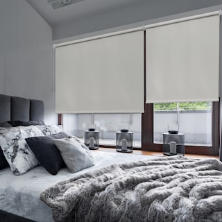 Foto 2 | Persiana Enrollable Stor Planet Blackout Roll-up Marfil 140 cm x 250 cm