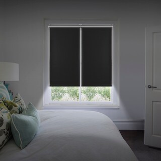 Foto 5 | Persiana Enrollable Blackout Easyfix Stor Planet Noche y Día color Negro 150cmx180cm