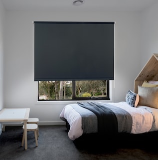 Foto 2 | Stor Planet Persiana Enrollable Traslúcida Easyfix Gris 90cmx180cm
