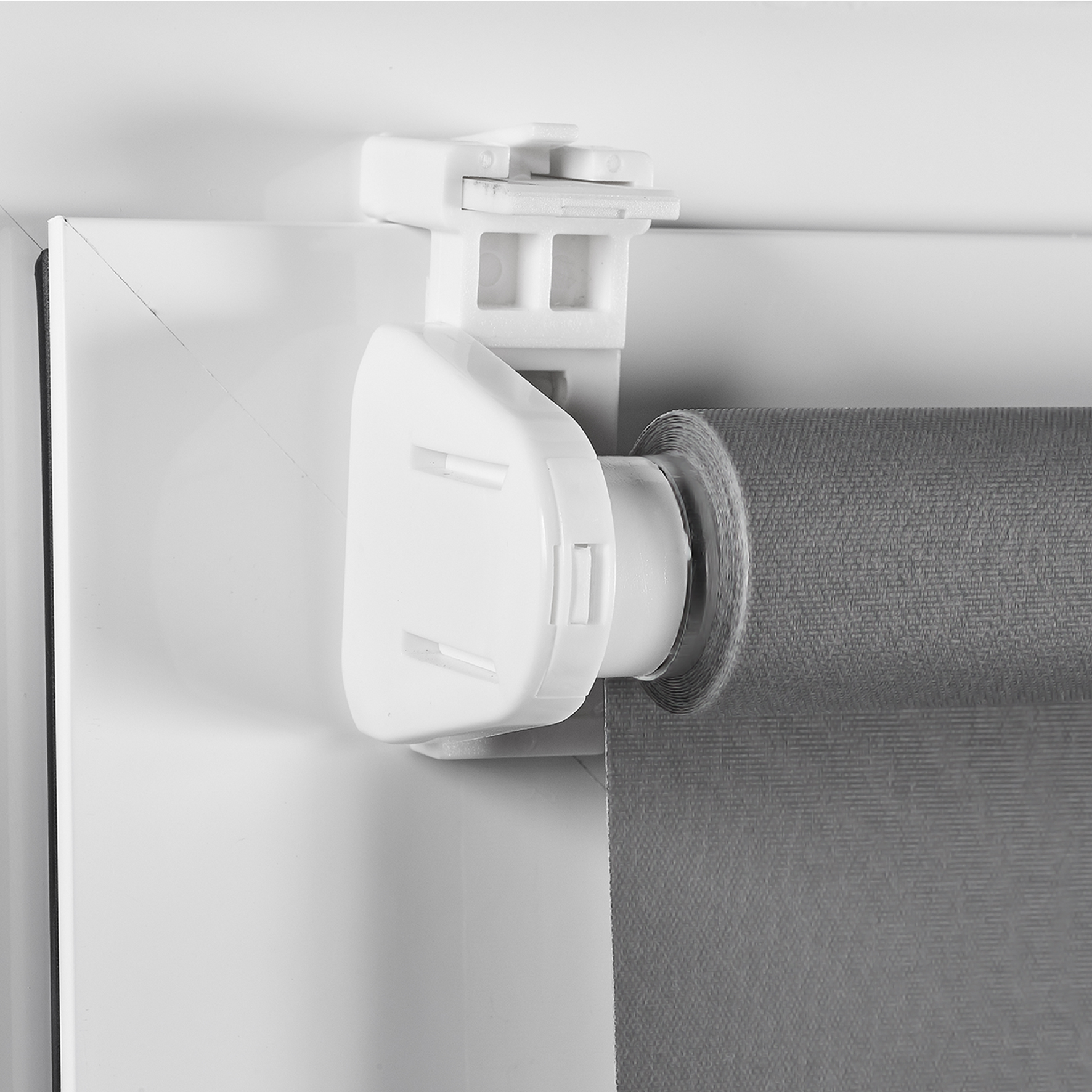 Foto 4 pulgar | Stor Planet Persiana Enrollable Traslúcida Easyfix Gris 90cmx180cm