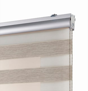 Foto 4 | Persiana Enrollable Stor Planet Noche y Día Premium Beige 100 cm x 250 cm