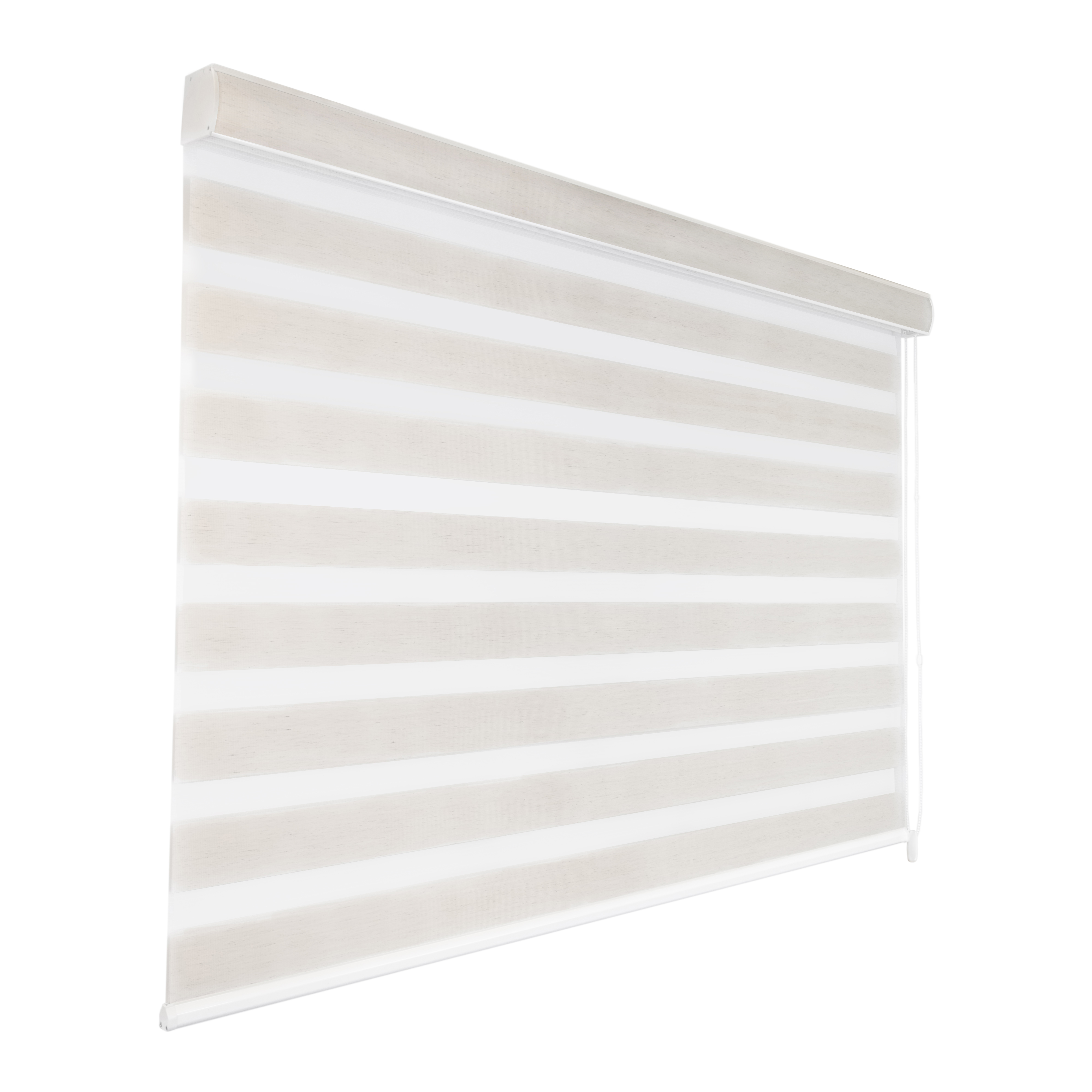 Foto 2 | Persiana para Ventana Decoking Sheer Elegance Enrollable Horizontal 120 X 200 cm Lino Blanco