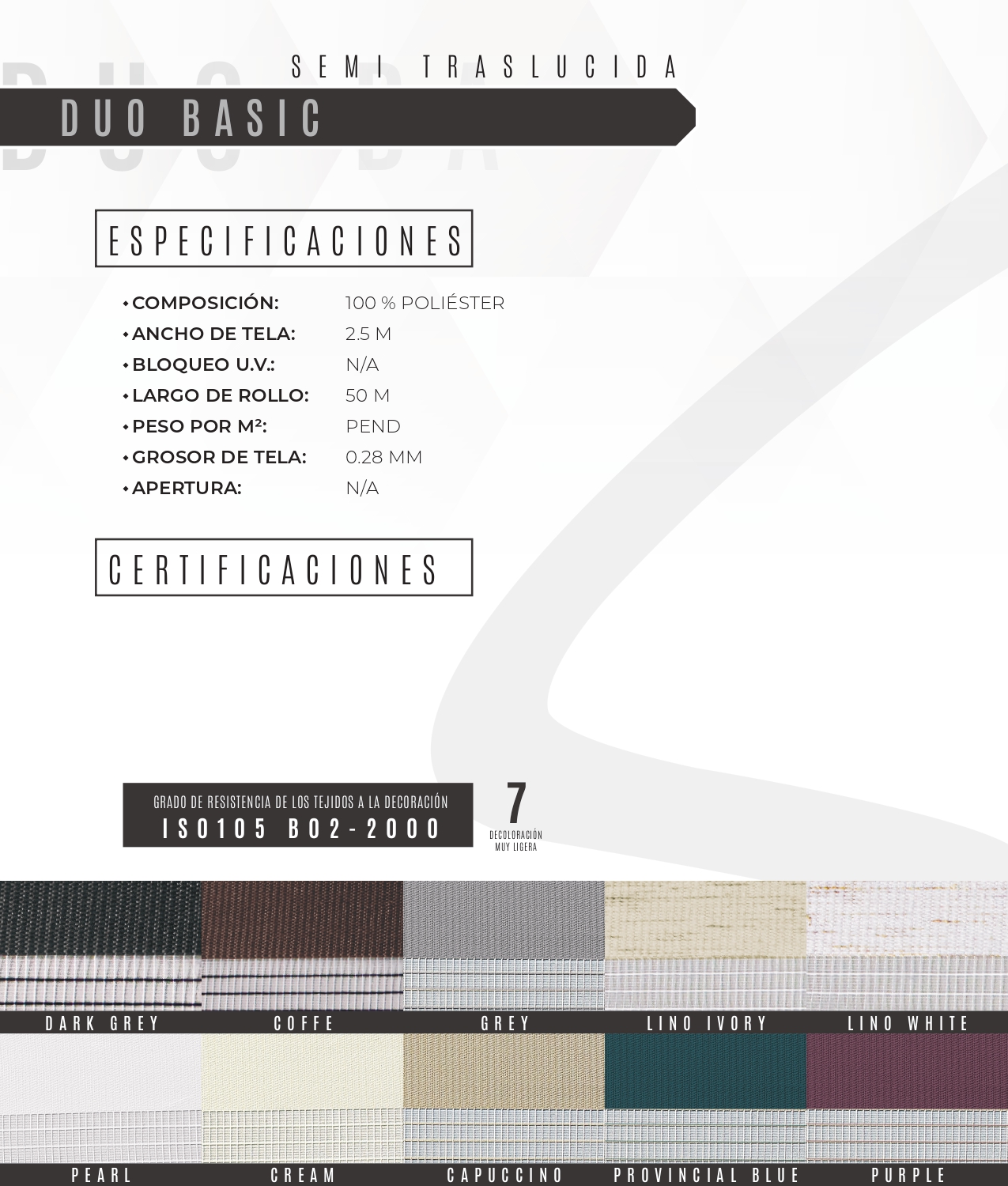 Foto 7 pulgar | Persiana para Ventana Decoking Sheer Elegance Enrollable Horizontal 120 X 180 cm Lino Blanco