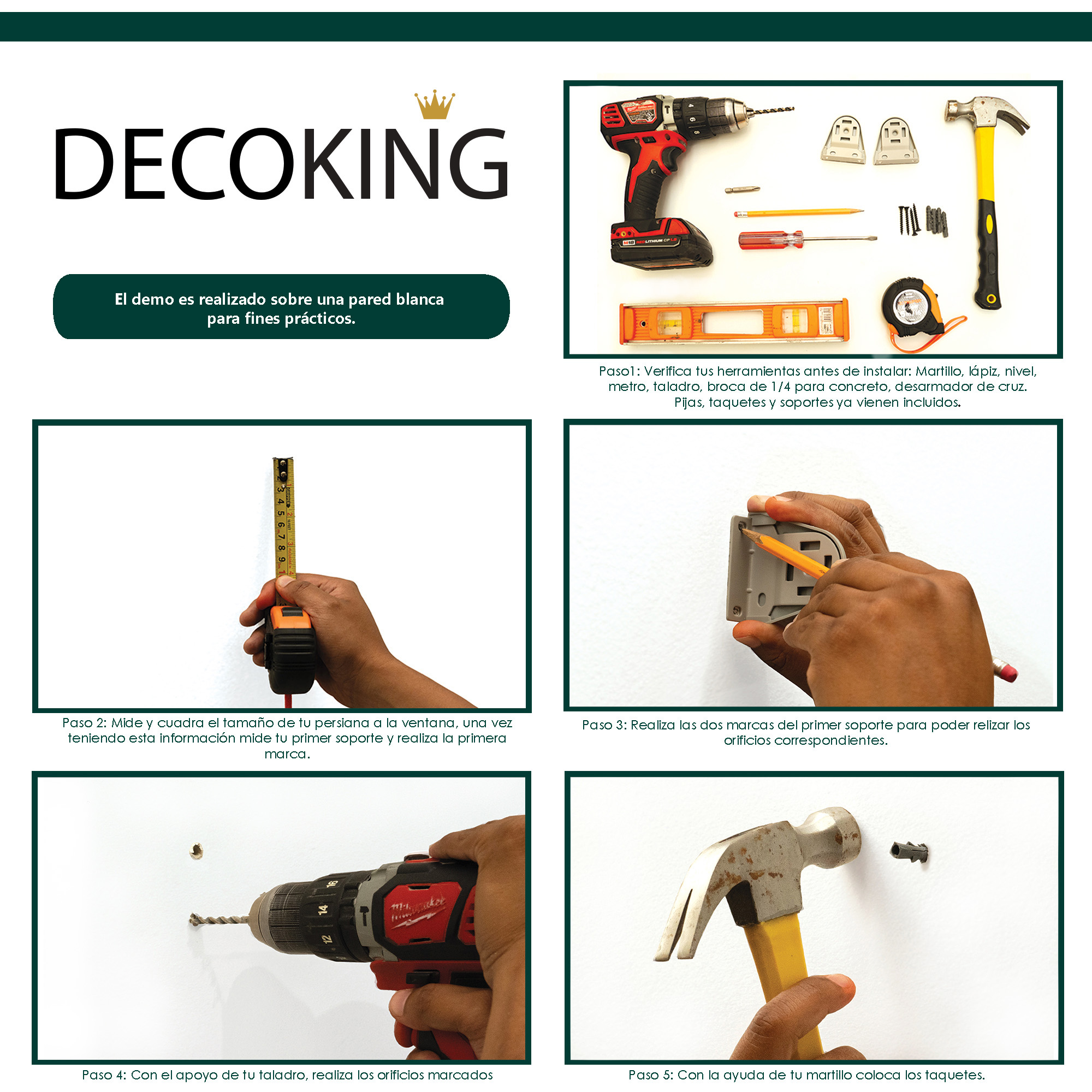 Foto 4 | Persiana Enrollable Horizontal Decoking