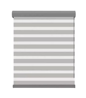 Foto 1 | Persiana Doble Capa Enrollable 100 x 200 cm Gris