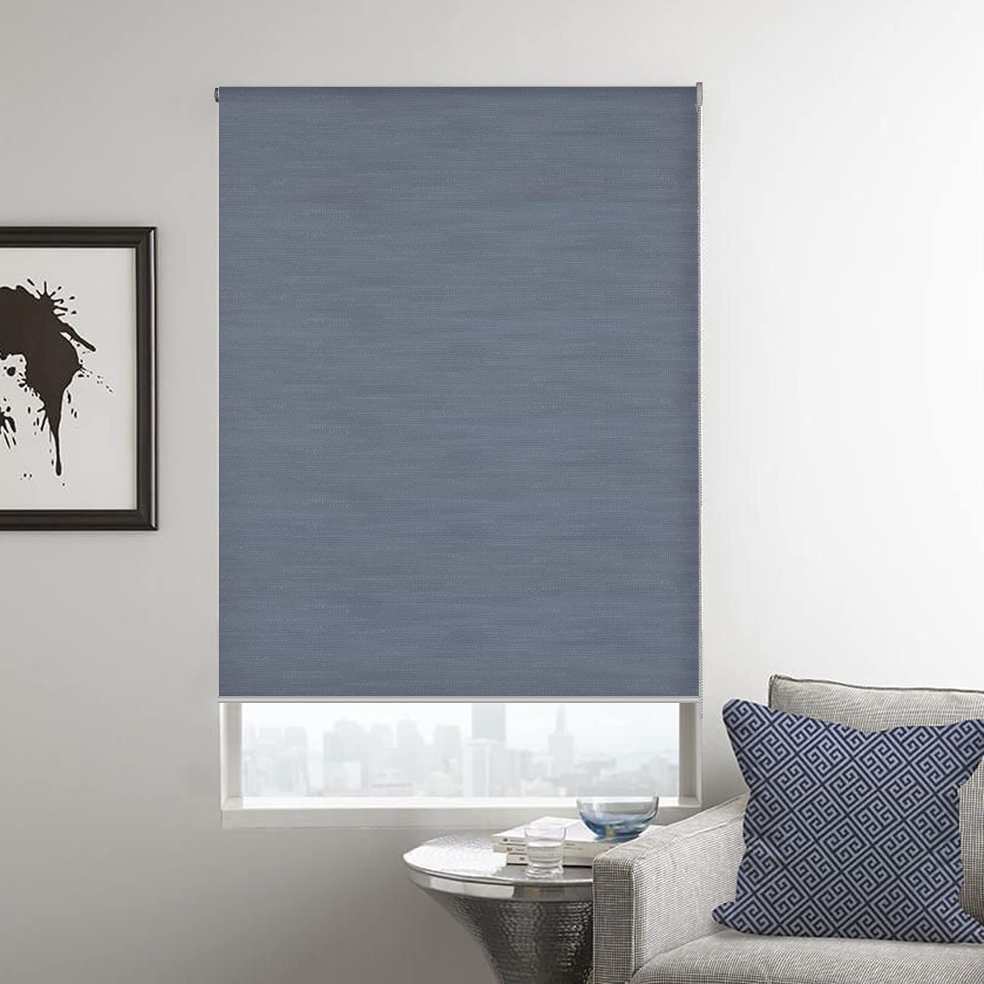 Foto 2 | Persianas Enrollables Homebox, 100% Jacquard A Rayas Opacas - Venta Internacional.