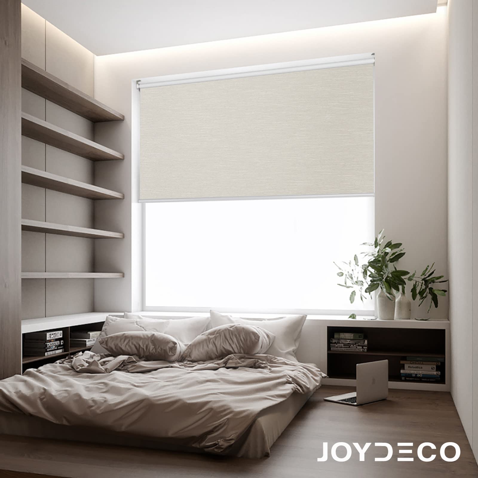 Foto 4 | Cortina Enrollable Joydeco 100% Opaca Con Aislamiento Térmico - Venta Internacional.