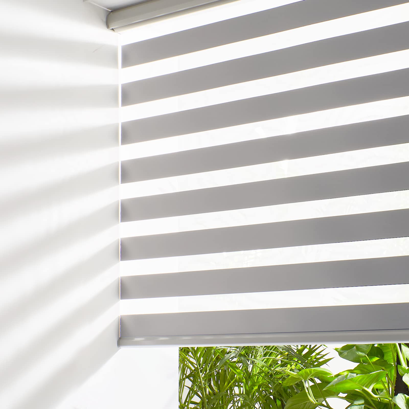 Foto 1 | Persilux Inalámbrico Zebra Blinds para Windows 33 X 183 cm Gris - Venta Internacional