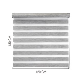 Foto 6 | Decoking Persiana Para Ventana Sheer Elegance Wood Desing Enrollable Horizontal 120cm Ancho X 180cm Alto Hecha En