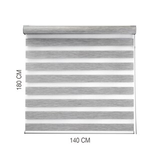 Foto 6 | Decoking Persiana Para Ventana Sheer Elegance Wood Desing Enrollable Horizontal 140cm Ancho X 180cm Alto Hecha En