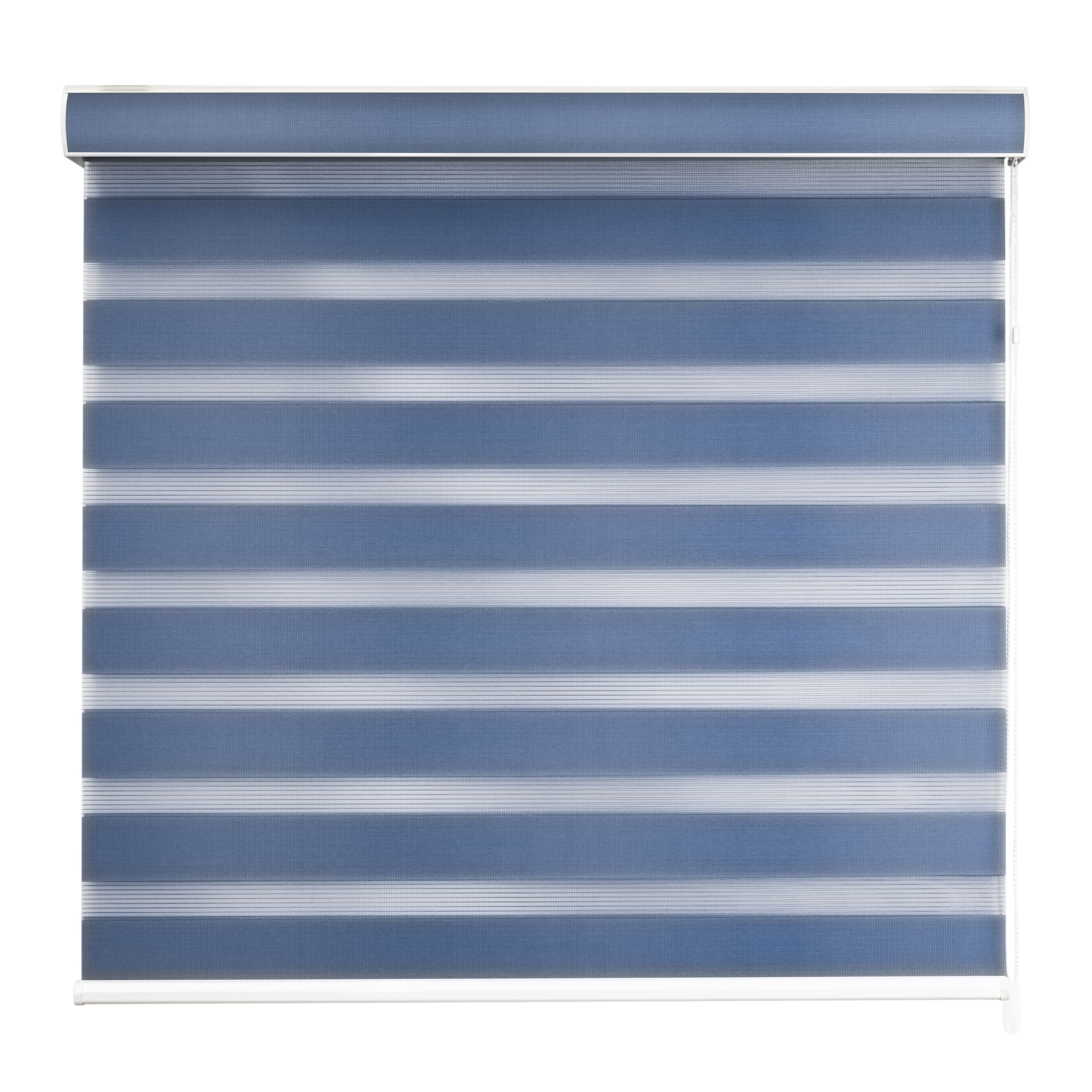 Decoking Persiana Para Ventana Sheer Elegance Enrollable Horizontal 120cm Ancho X 200cm Alto Hecha En México Blue