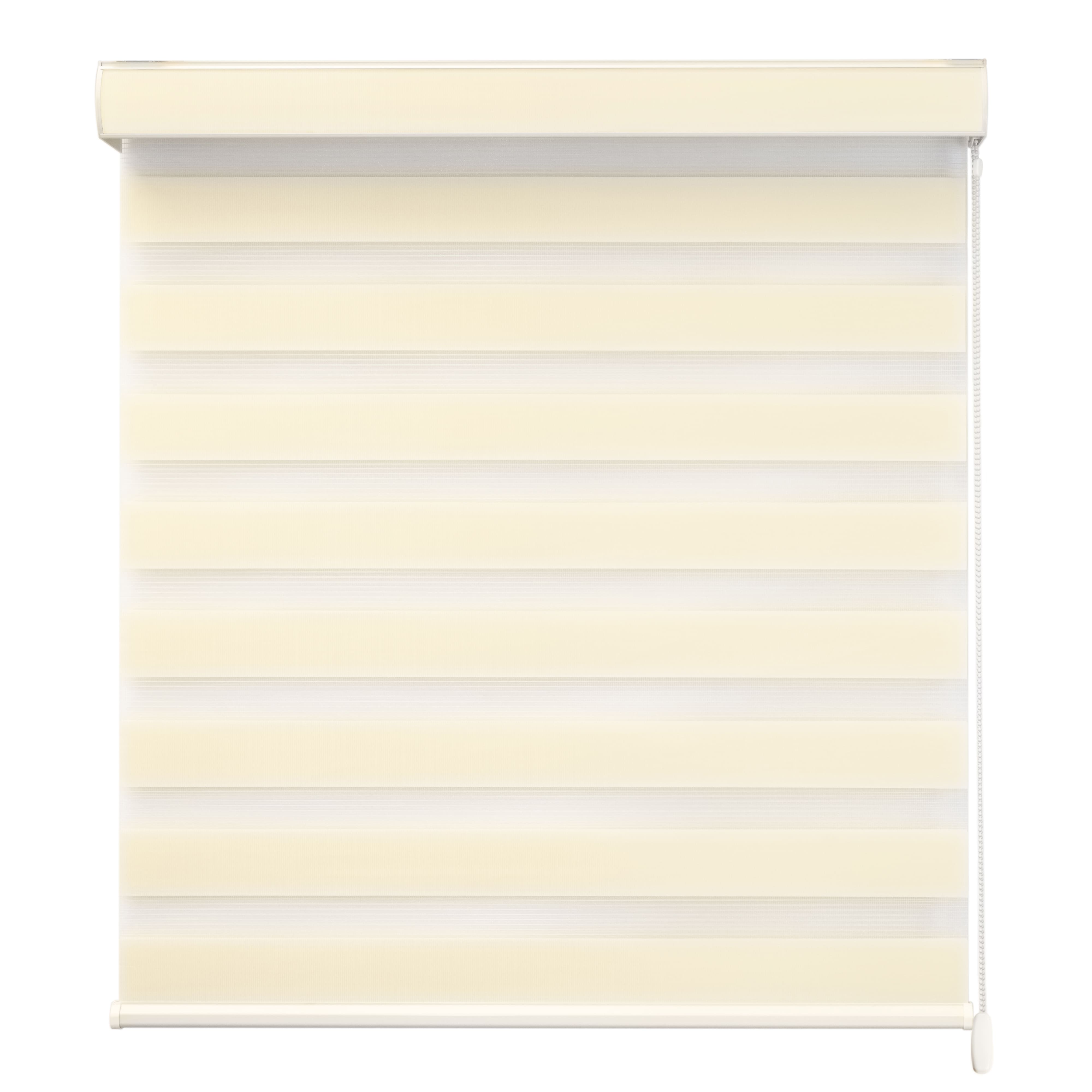 Decoking Persiana Para Ventana Sheer Elegance Enrollable Horizontal 200cm Ancho X 240cm Alto Hecha En México Crema