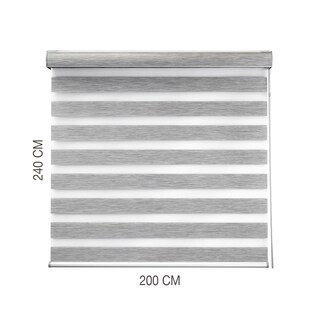 Foto 6 | Decoking Persiana Para Ventana Sheer Elegance Wood Desing Enrollable Horizontal 200cm Ancho X 240cm Alto Hecha E