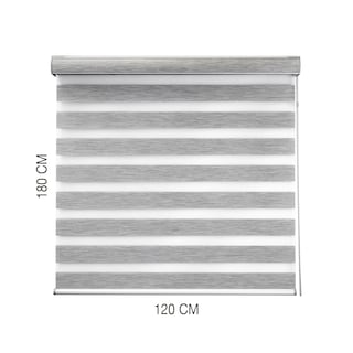 Foto 6 | Decoking Persiana Para Ventana Sheer Elegance Wood Desing Enrollable Horizontal 120cm Ancho X 180cm Alto Hecha En