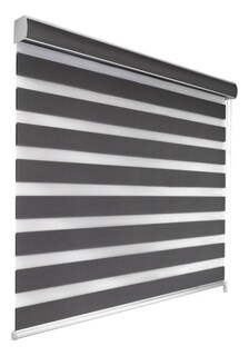 Foto 2 | Persiana Marais Enrollable Oxford Duo Woodline 140 x 200 cm