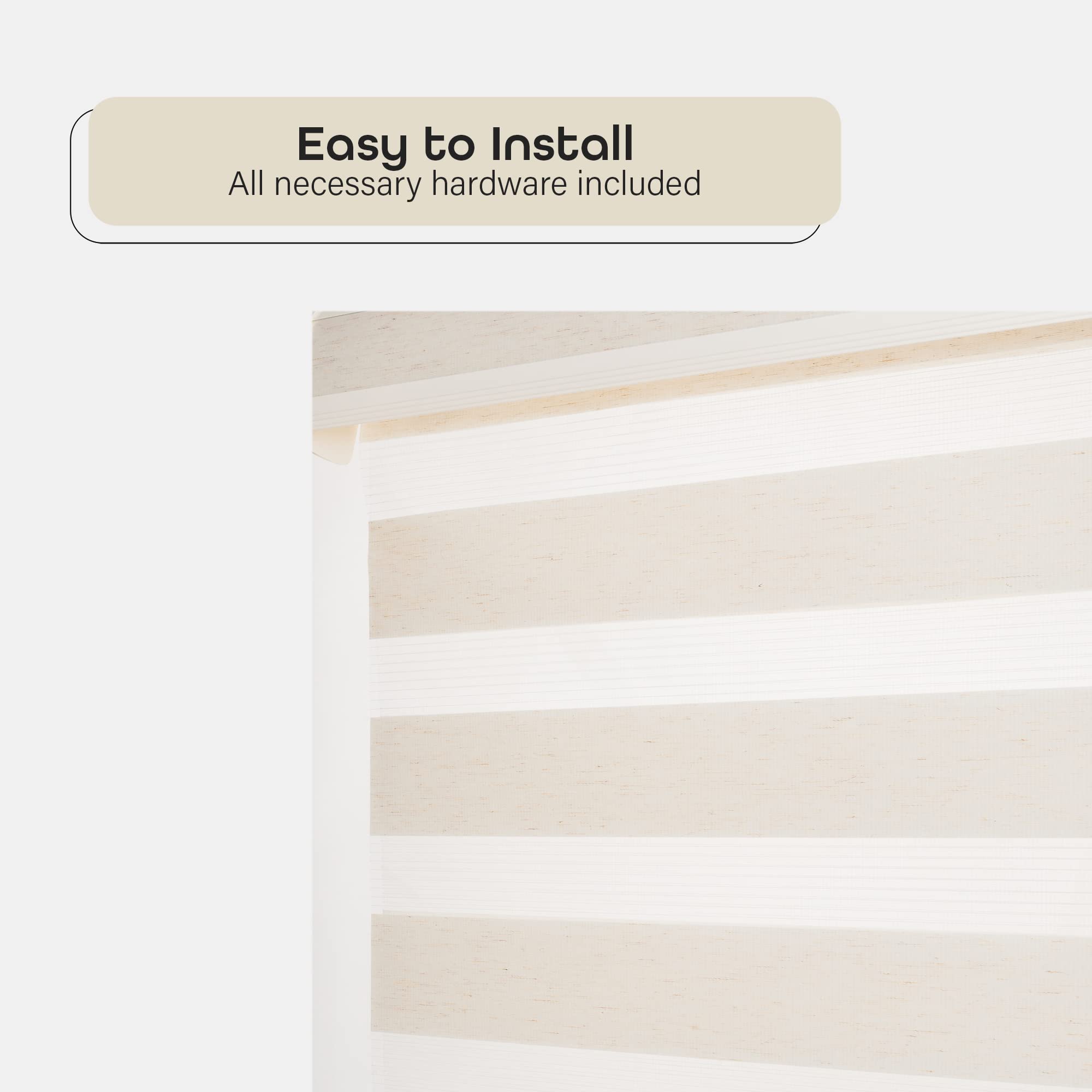 Foto 3 | Persiana Enrollable Achim Celestial Sheer, 76 X 183 Cm, Lino - Venta Internacional.