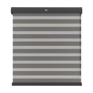 Foto 1 | Persiana Doble Capa 100x200 Cm Enrollable Eo Safe Imports Esi-20471 Gris