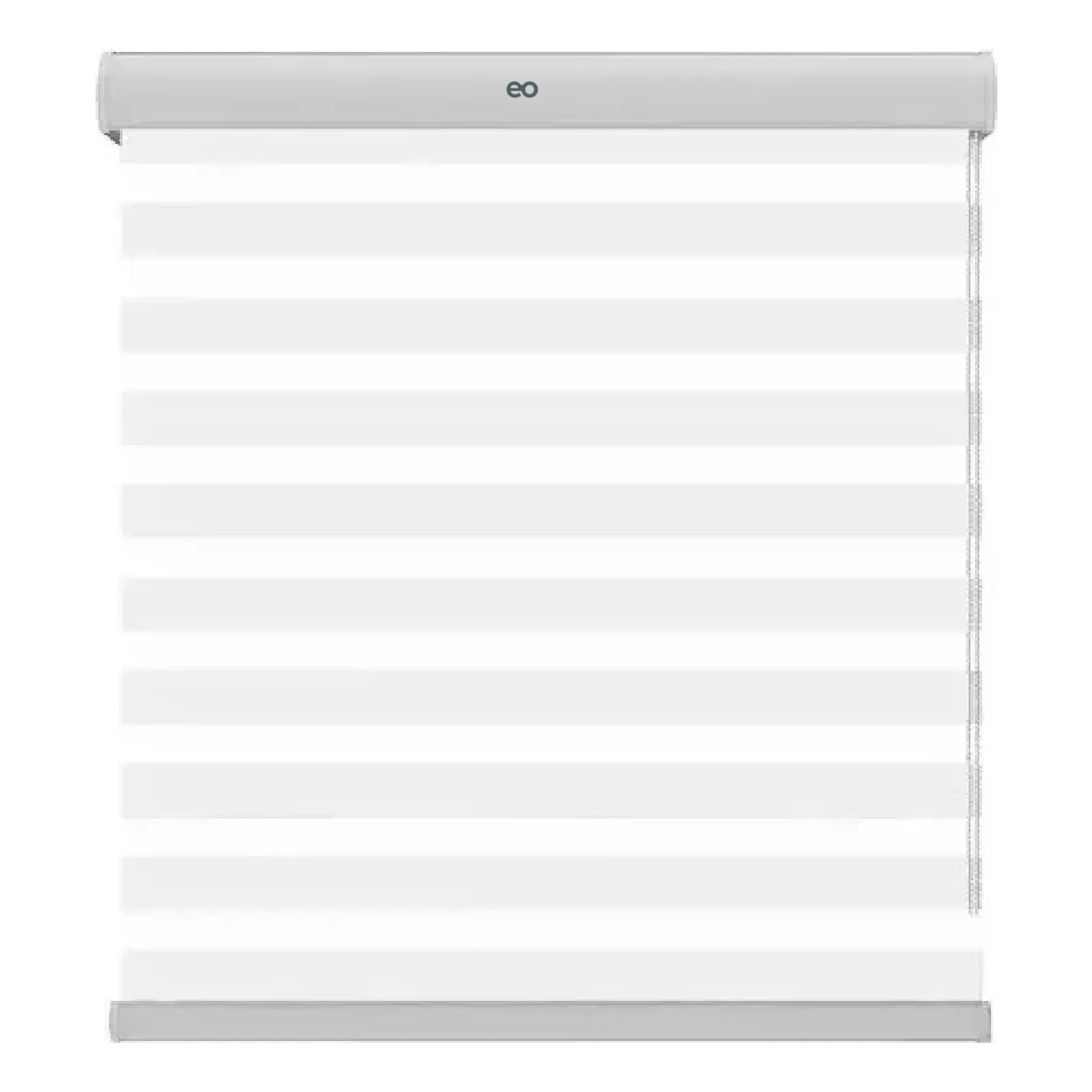 Foto 2 pulgar | Persiana Doble Capa 100x200 Cm Enrollable Eo Safe Imports Esi-20468 Blanco